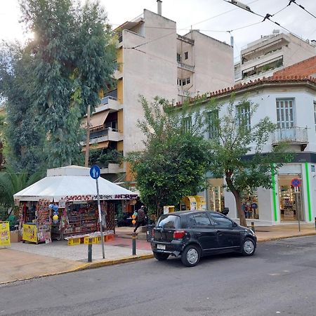 Wonderful Apartment In Acropolis Aten Exteriör bild