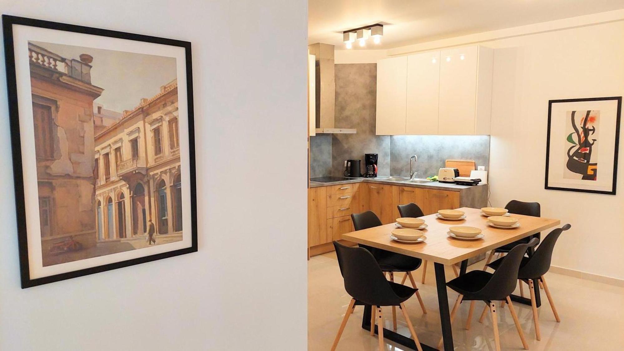 Wonderful Apartment In Acropolis Aten Exteriör bild