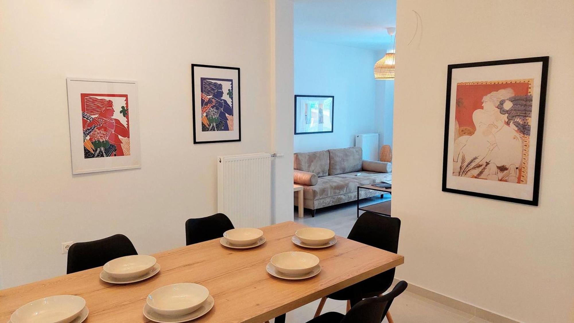 Wonderful Apartment In Acropolis Aten Exteriör bild