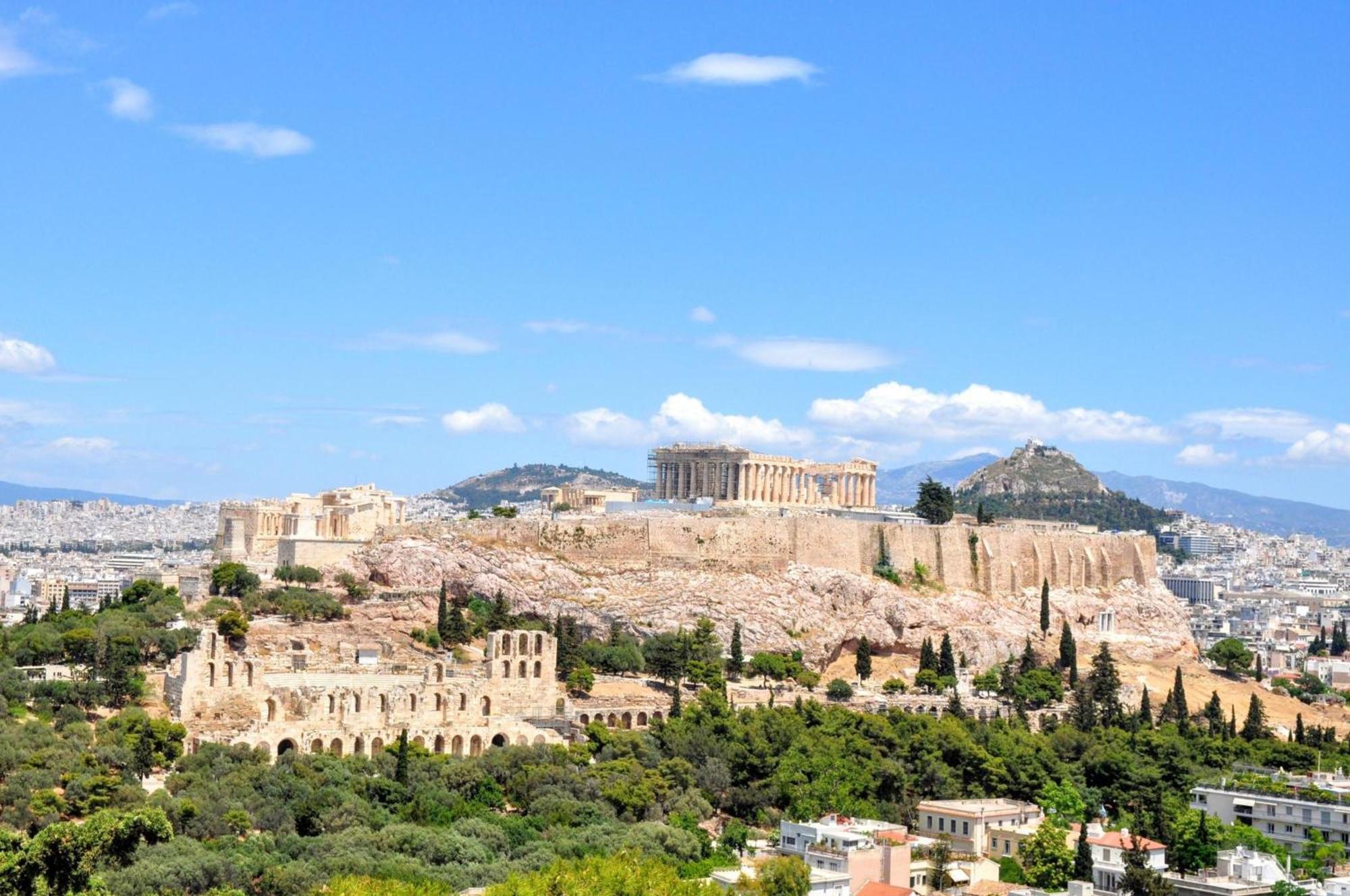 Wonderful Apartment In Acropolis Aten Exteriör bild